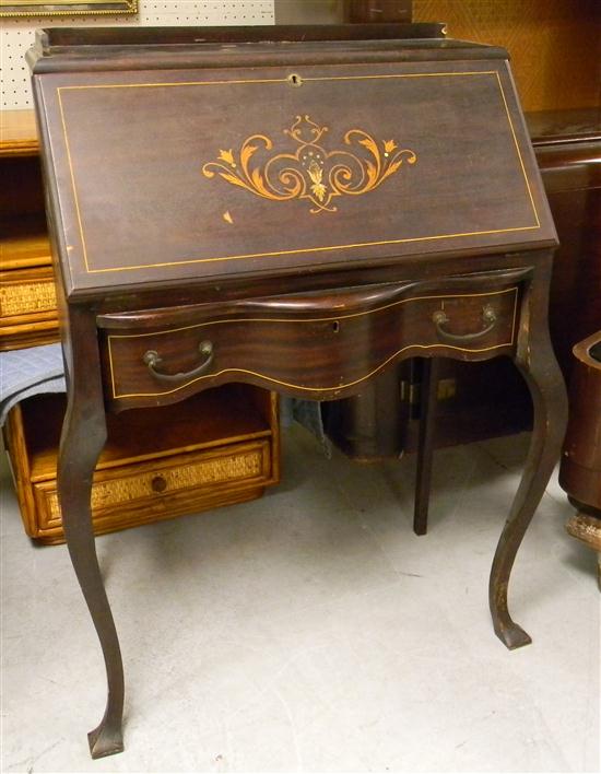 Lady s desk c 1900 mahogany 120bc8