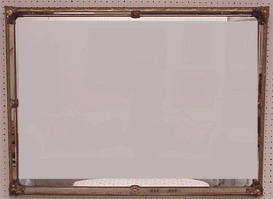 Metal framed wall mirror with 120bea