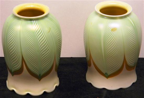 Pair of American decorated art 120c10