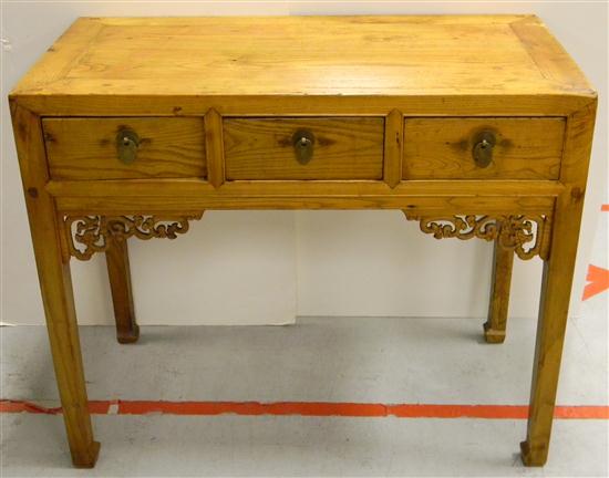 Chinese desk 19th or 20th C  120c34