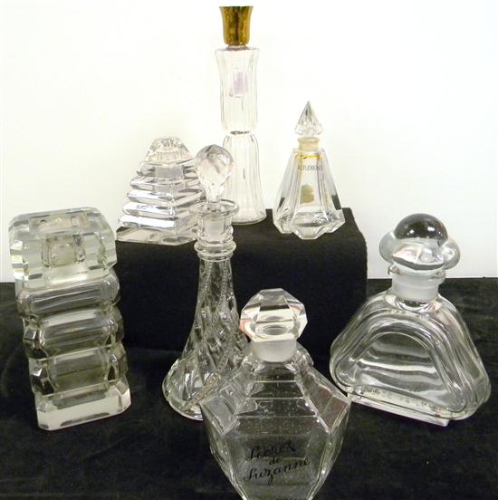 Commerical perfume bottles including