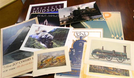 Collection of railroad posters 120c7e