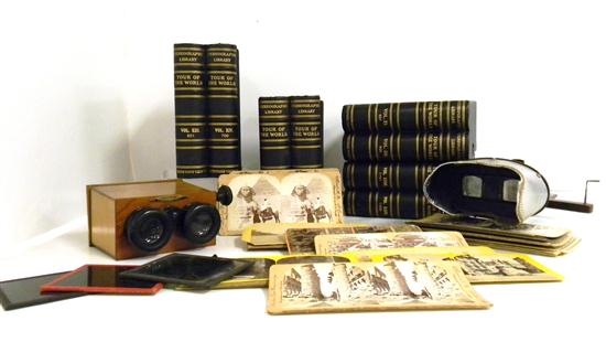 Extensive collection of stereoptic