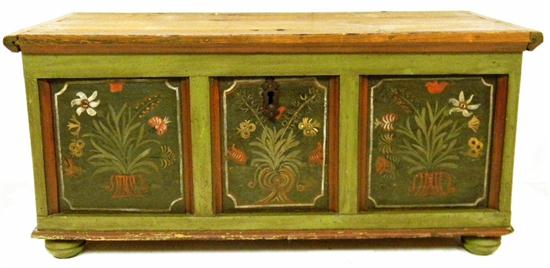 Mid-19th C. German dowry chest