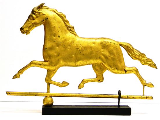 Running horse weathervane attributed 120e1a
