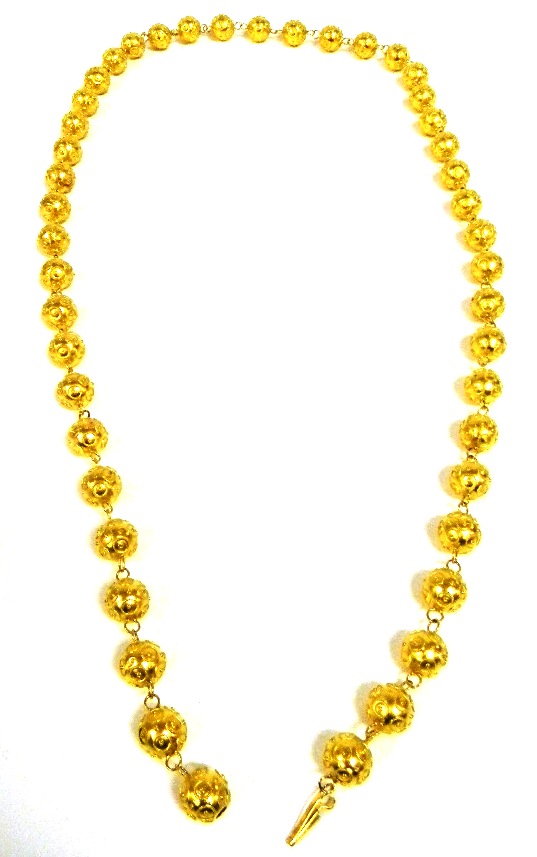 JEWELRY Gold beads 18K yellow 120e2c