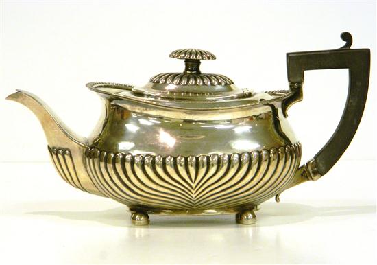 London  England sterling teapot  date