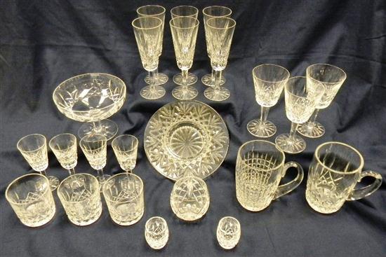 Assortment of Waterford signed 120ea3