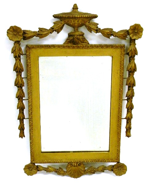 Wall mirror classical motifs including 120ebe