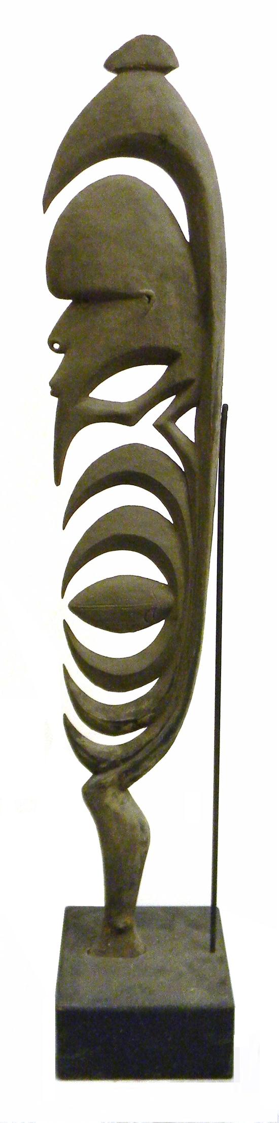 African carved wood sculpture on 120ee3