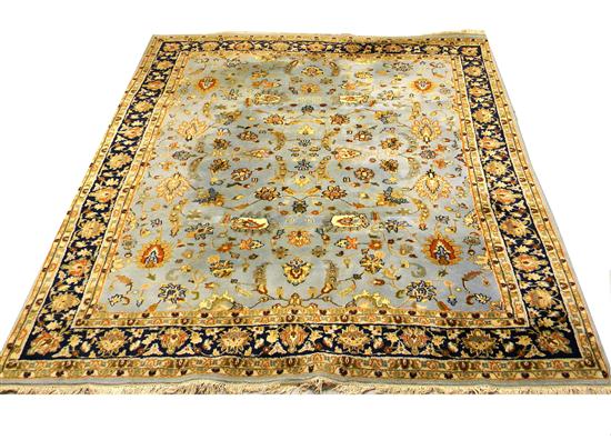 Indo Keshan rug  8' x 10'  pale