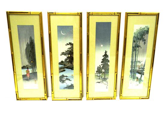 Japanese color woodblock prints