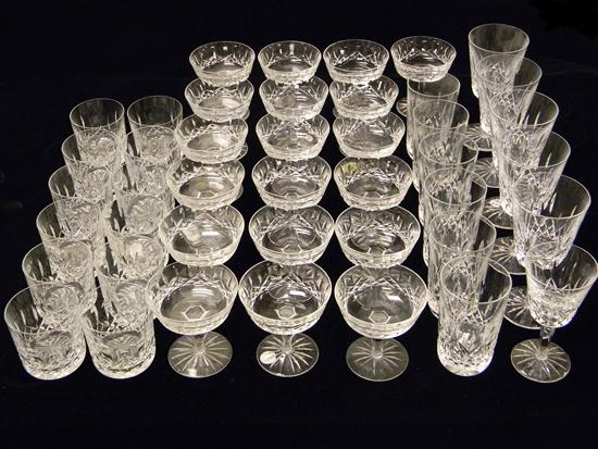 Waterford cut glass  Lismore pattern