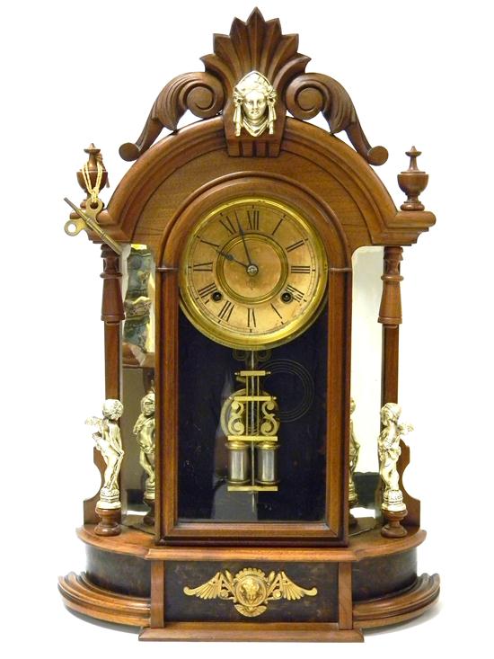 Ansonia shelf clock  circa 1875
