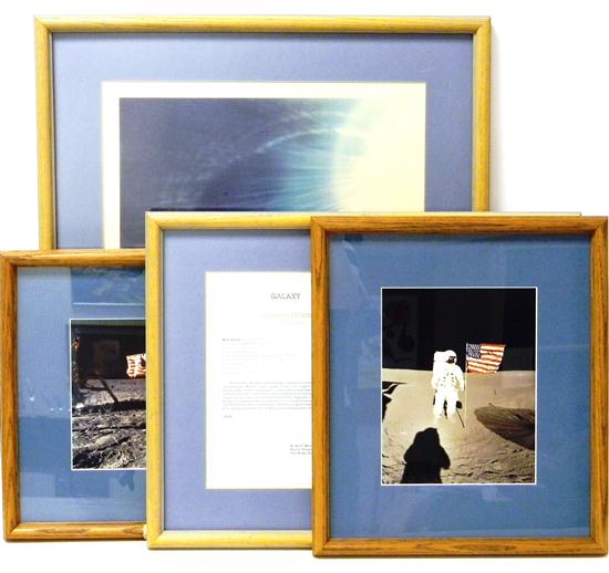 Four pieces of space memorabilia 120f7a