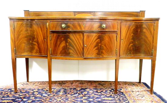 Federal style sideboard  mahogany and