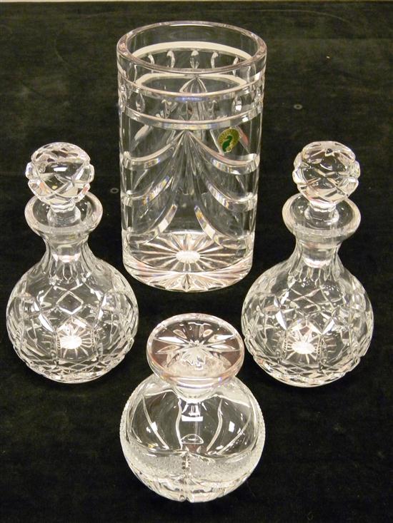 Cut glass  four pieces: Waterford