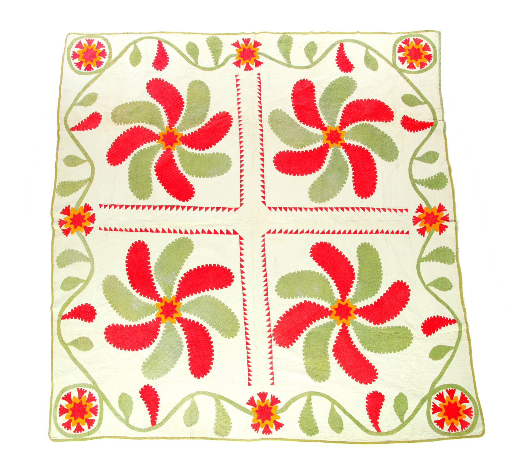 APPLIQUE QUILT American mid 123884