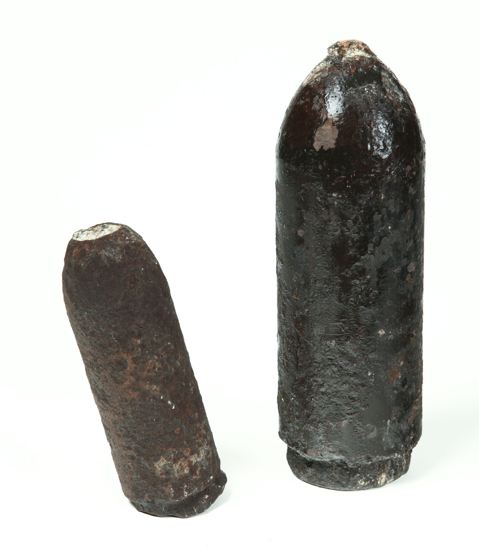 TWO PARROTT ARTILLERY SHELLS. 