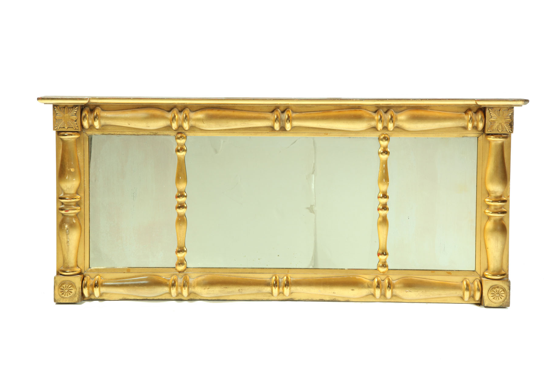 CLASSICAL OVER-MANTEL MIRROR. 