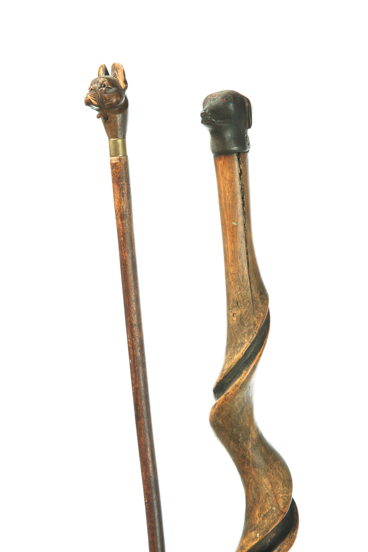 TWO CANES.  American  early 20th