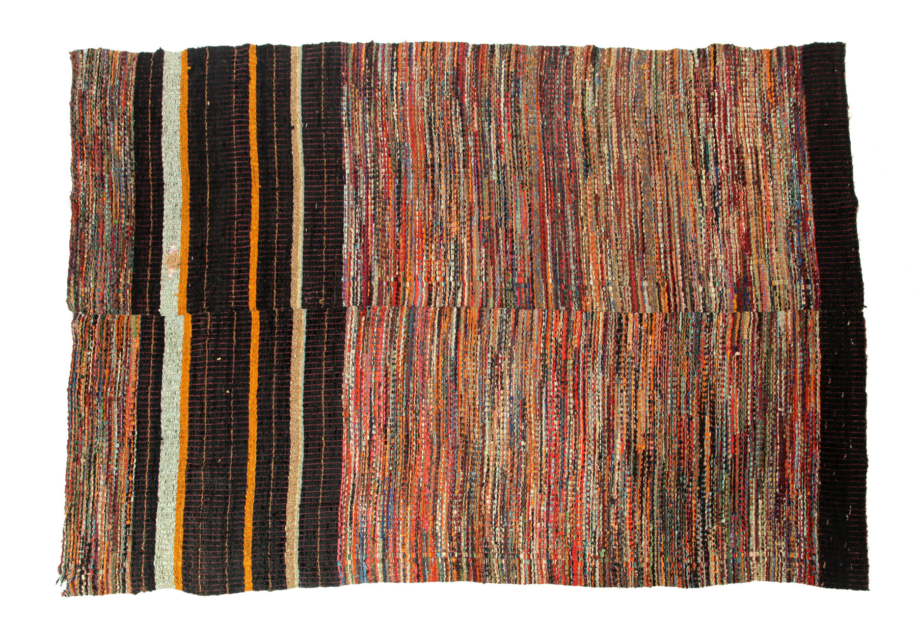 SILK RAG RUG Attributed to the 123946