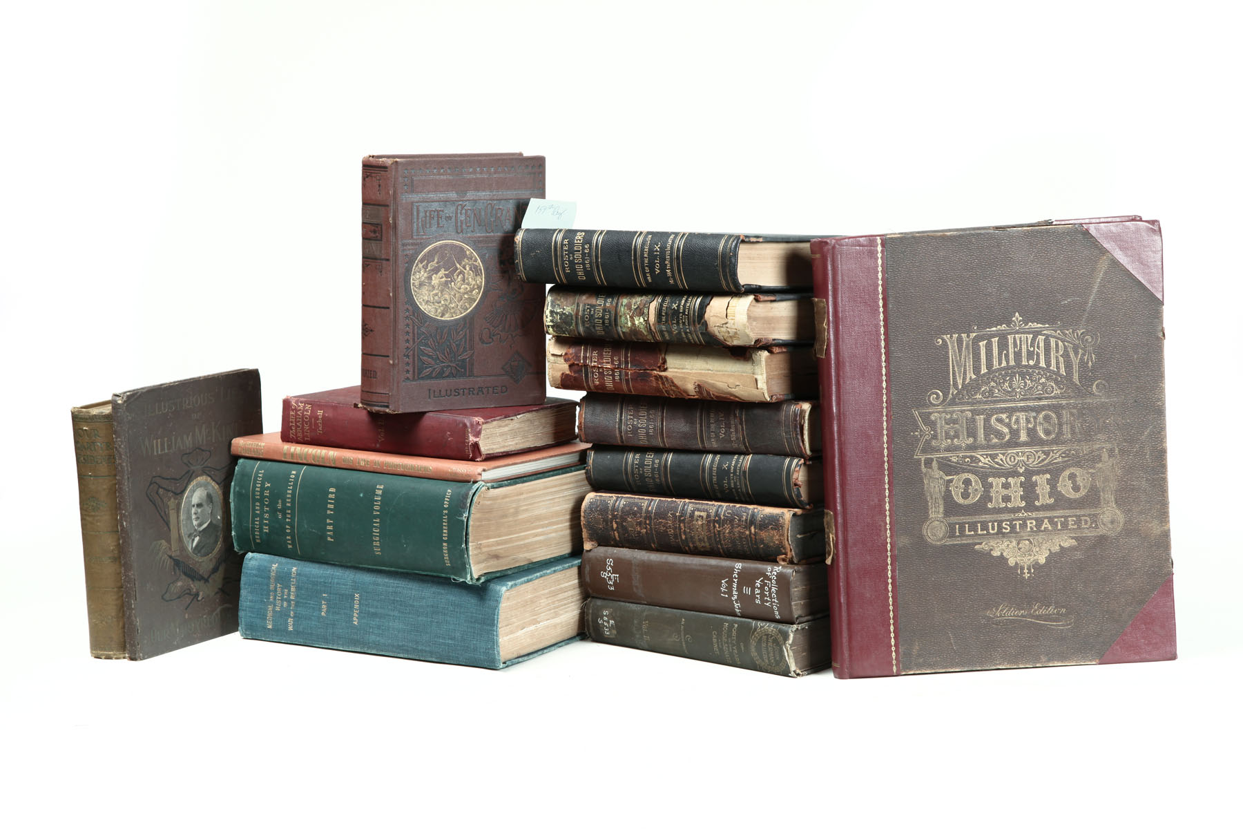 GROUP OF OLD BOOKS American  12395a