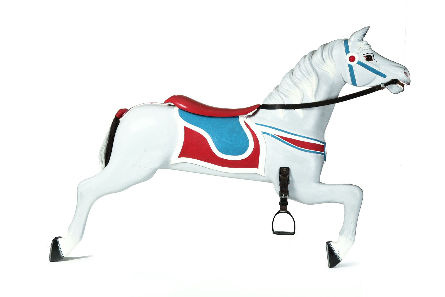 HALF CAROUSEL HORSE.  American  1st