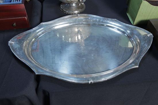 STERLING SILVER TRAY Large tray 1239d9