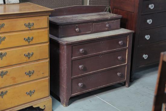 CHEST OF DRAWERS. Early  dovetail