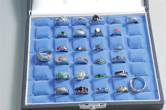 TWENTY EIGHT RINGS All Sterling 123a77