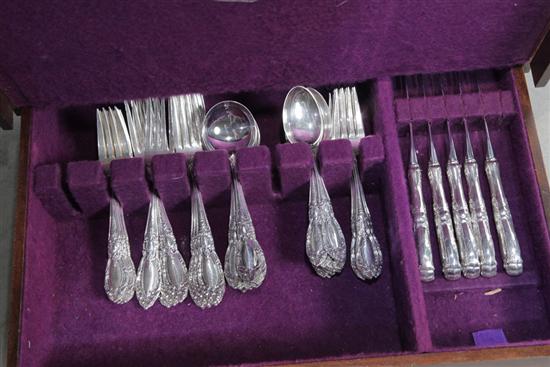 SET OF STERLING FLATWARE. Towle