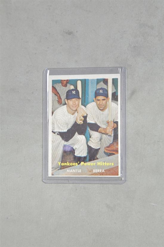 MICKEY MANTLE YOGI BERRA BASEBALL 123c57