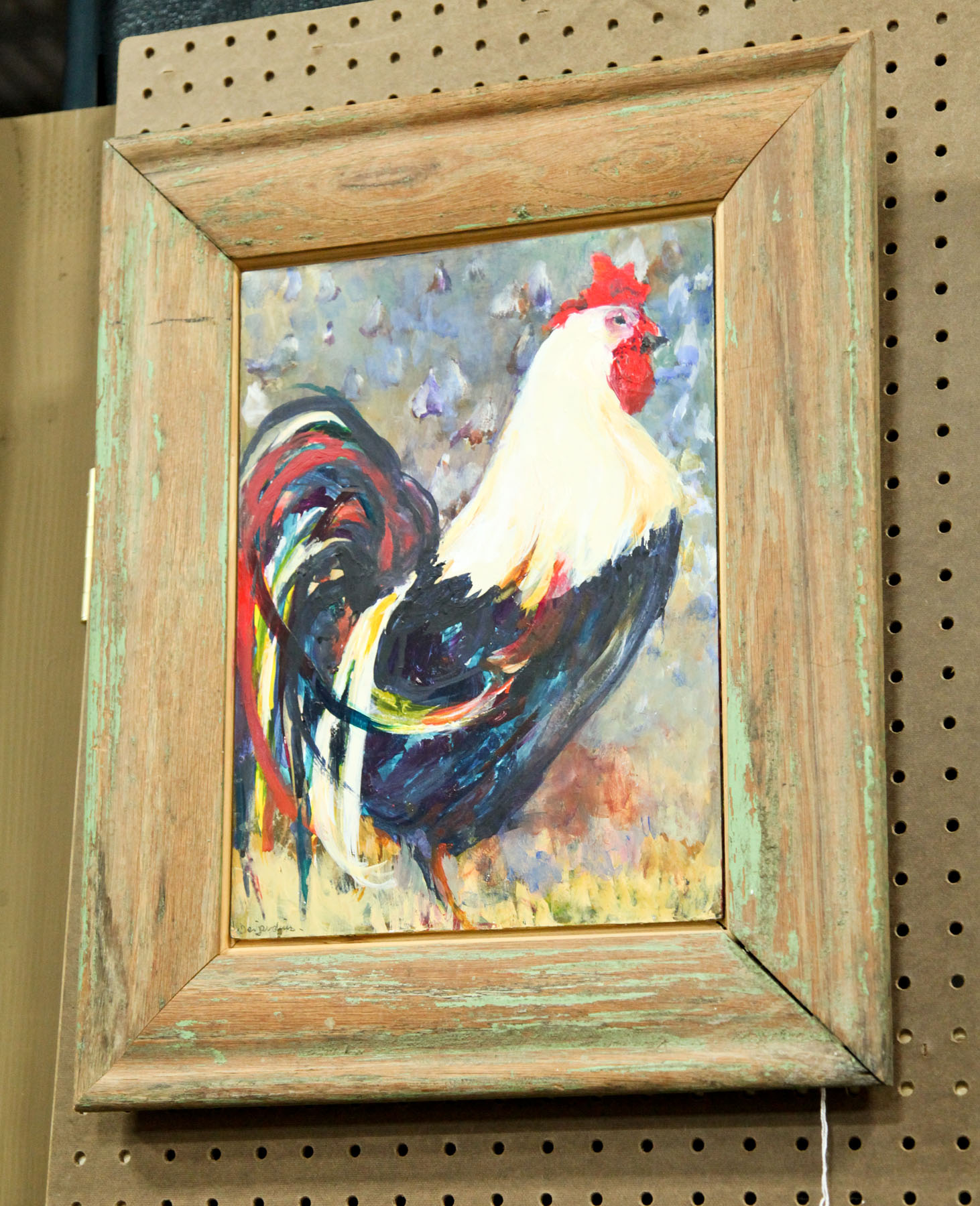 PORTRAIT OF A ROOSTER AMERICAN 122879