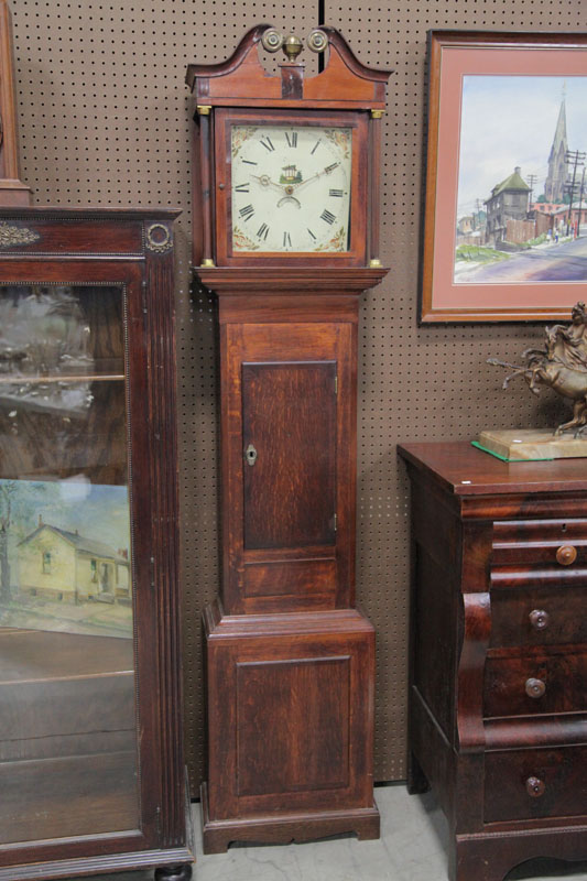 TALL CASE CLOCK.  England  late