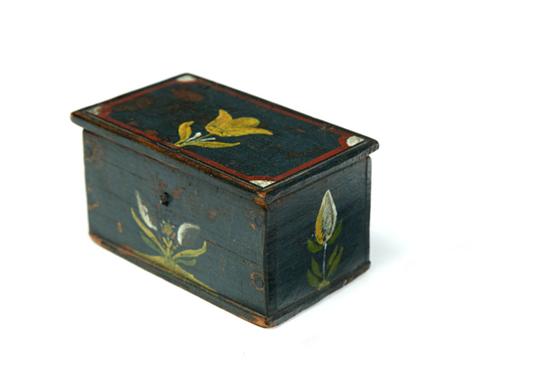 DECORATED TRINKET BOX.  Jacob Weber