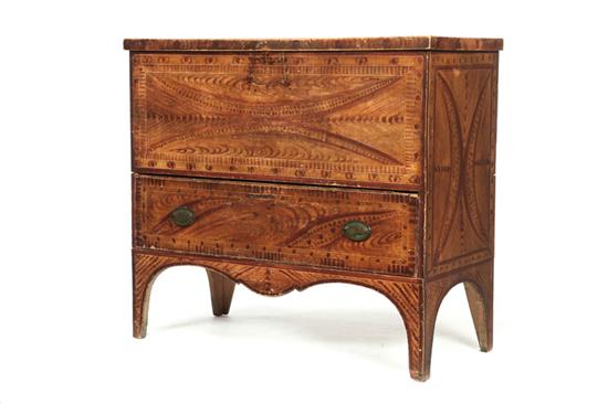 DECORATED MULE CHEST Matteson 12299d