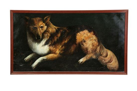 PORTRAIT OF A COLLIE (ENGLISH 