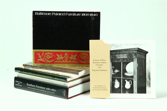 GROUP OF BOOKS ON SOUTHERN FURNITURE  122a4c