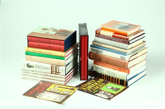 GROUP OF BOOKS ON AMERICAN FURNITURE  122a55