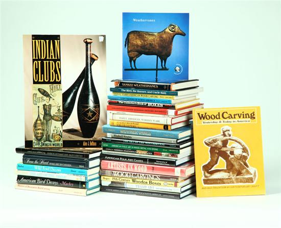 GROUP OF BOOKS ON WEATHERVANES