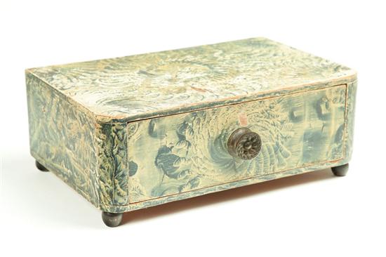 DECORATED DRESSER BOX New England 122a8c