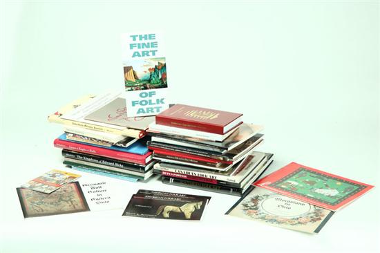 GROUP OF BOOKS ON AMERICAN FOLK