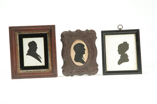 THREE SILHOUETTES American 1st 122abe