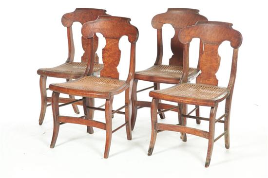 SET OF FOUR CLASSICAL CHAIRS  122aea