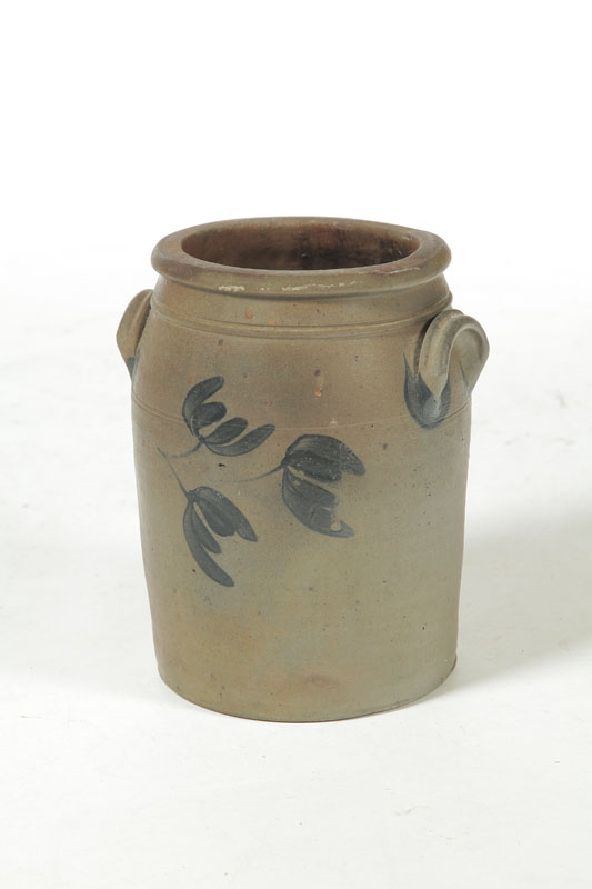 STONEWARE CROCK.  American  mid 19th