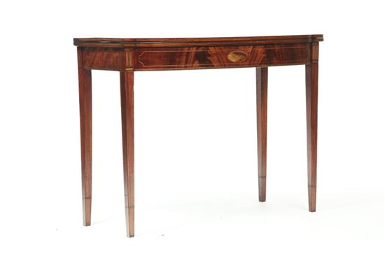 HEPPLEWHITE CARD TABLE Probably 122b4d