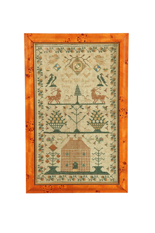 SAMPLER Pennsylvania probably 122b59