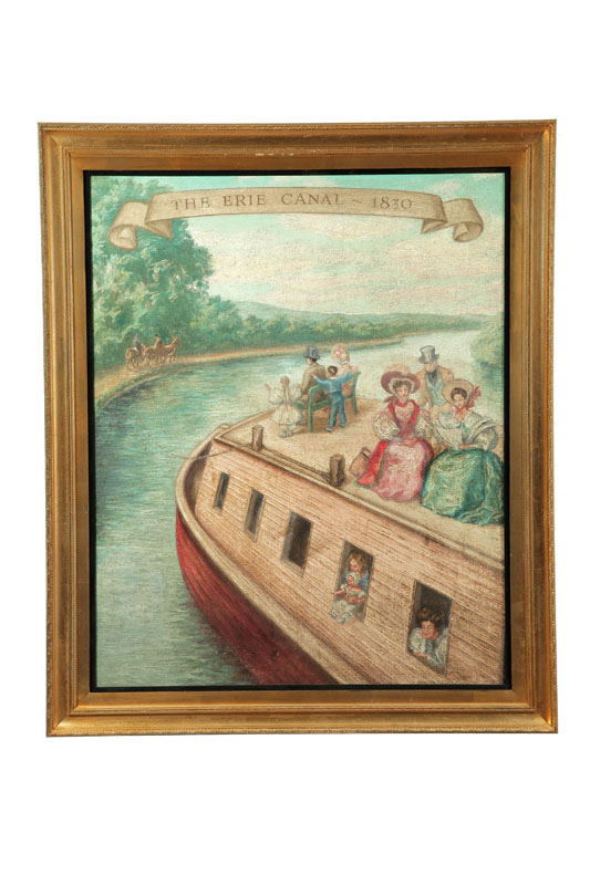 ERIE CANAL-1830 (AMERICAN SCHOOL  MID