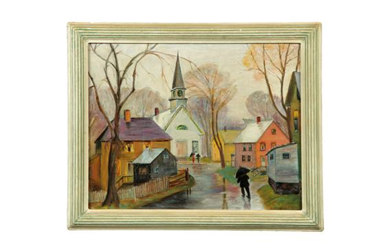 ''RAINY DAY IN VERMONT'' (AMERICAN